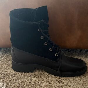 Timberland Black Women's Combat Boots